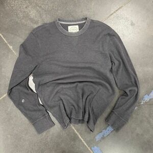St. John's Bay grey thermal long sleeve shirt